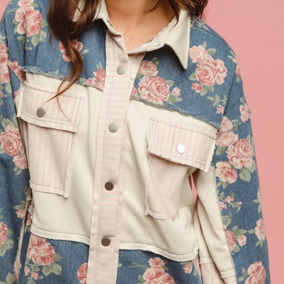 Garden Patch Shacket - Picture 2 of 4